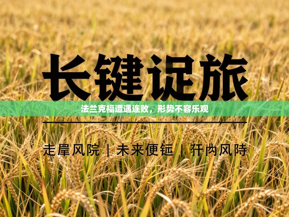 法兰克福遭遇连败，形势不容乐观  第1张